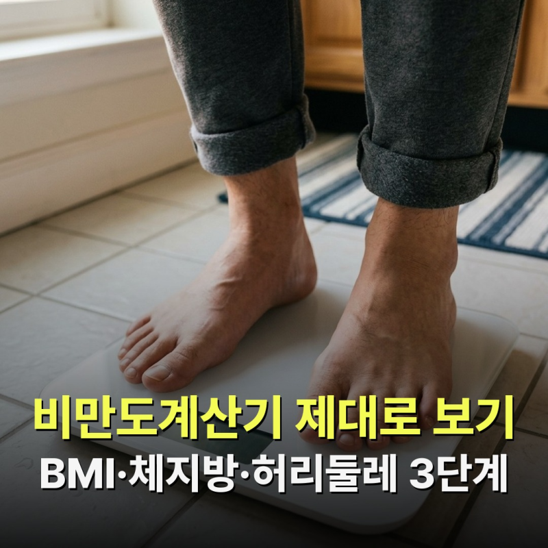 비만도계산기 보는 법, BMI 계산식부터 운동인 기준까지 정리