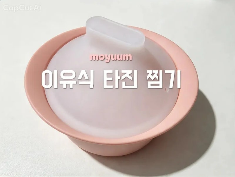 모윰 타진 이유식찜기 사용법, 6개월 아기 고구마 이유식 만들기