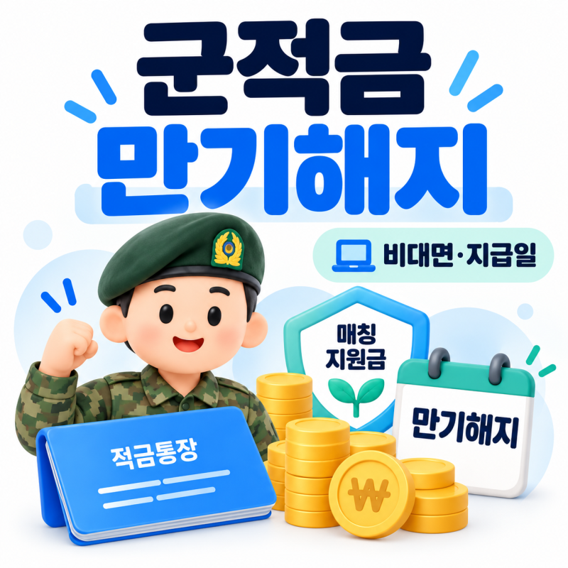 군적금 만기해지, "2천만원 받는 줄 알았는데…" 전역 당일 절반만 들어오는 이유