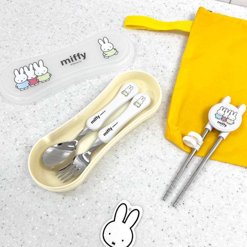 키친유 화이트미피 스텐 수저세트 유치원 준비 가격 살펴보기