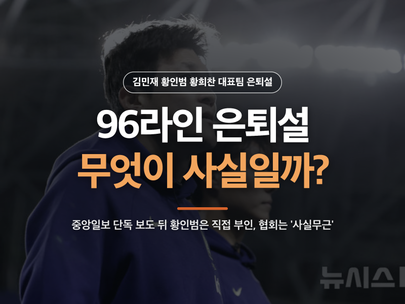 김민재·황인범·황희찬 국대 은퇴설, 사실일까? 황인범은 직접 부인했다