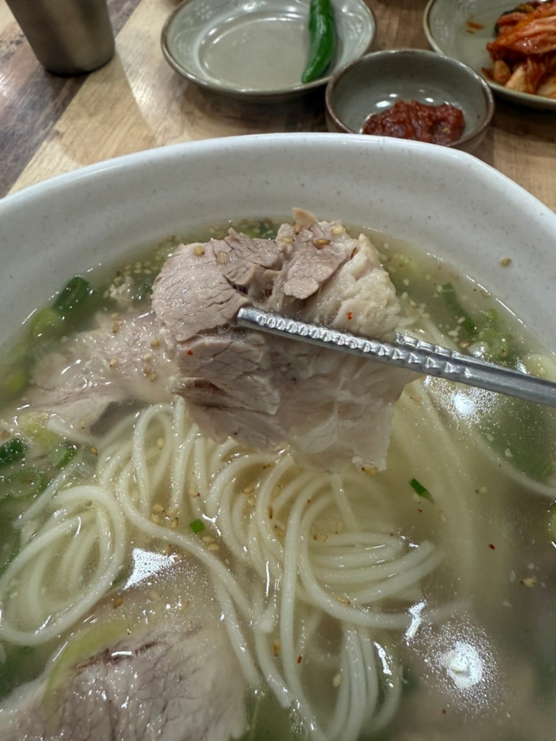 [제주] 제주공항 근처 고기국수 맛집 올래국수 본점 제주 도민맛집 내돈내산