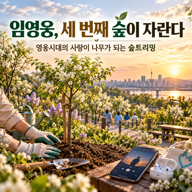 임영웅 3호숲 탄생! 영웅시대가 만든 세 번째 기적…멜론 숲트리밍 참여 방법까지 총정리