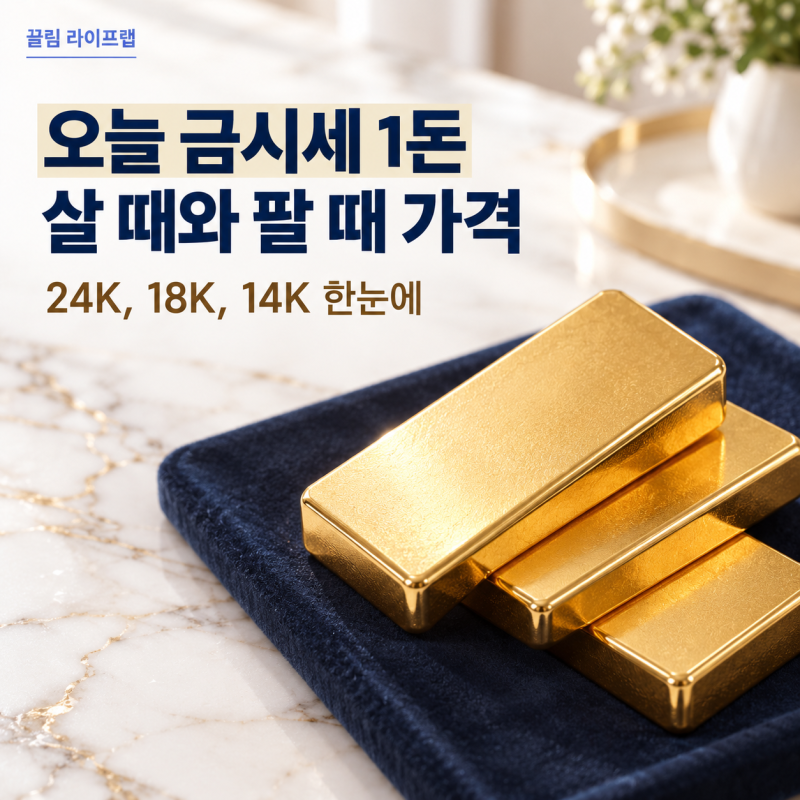 10월 8일 오늘 금시세 1돈 가격 얼마? 24K 18K 14K 금한돈 시세부터 금 팔때 살때 가격