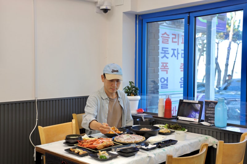 강릉 횟집 추천 경포해변 경포대 맛집 물회 홍게