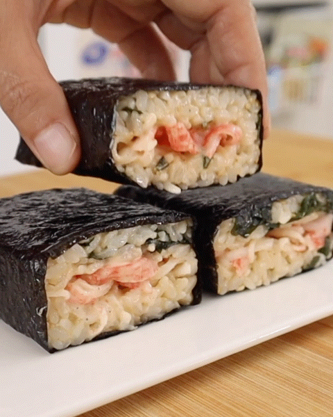 [숙이네김밥] 다이소 꿀템 추천, 천원짜리 김밥틀로 초간단 깻잎 크래미 김밥 만들기