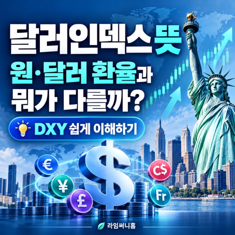 달러인덱스 뜻, 원·달러 환율과 뭐가 다를까? 달러 강세 보는 법