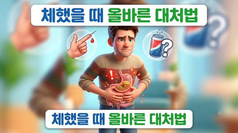 체했을 때 손 따기, 정말 효과 있을까? '만성 소화불량 vs 급체' 올바른 대처법