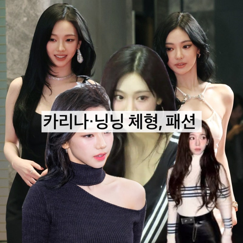 카리나 닝닝 체형, 옷정보 | 에스파 사복・무대 의상 손민수, 골격유형 분석