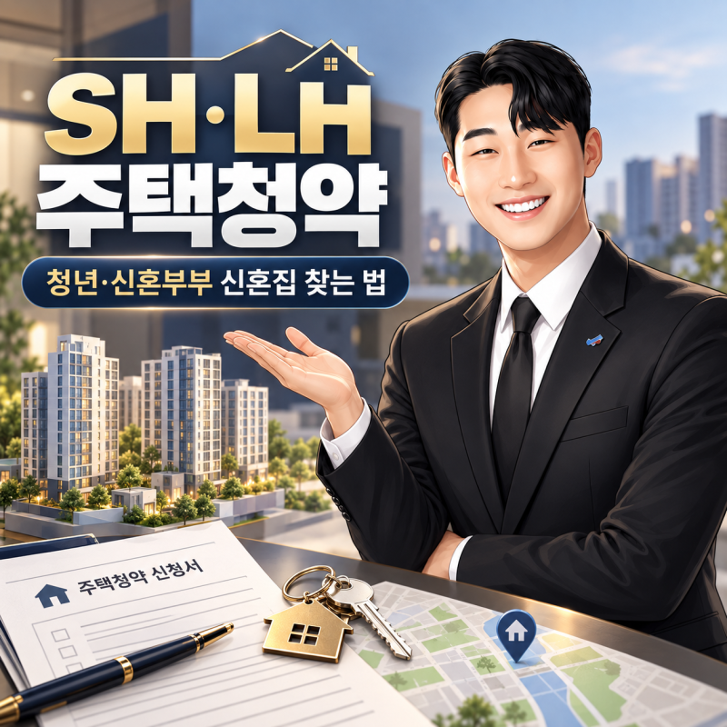SH·LH 주택청약, 청년·신혼부부 신혼집 어디서 찾을까? 임대주택 신청 전 확인사항
