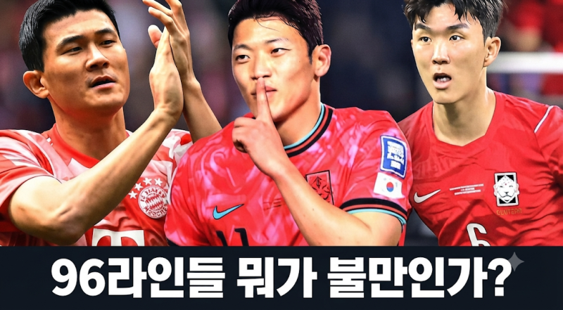 96년생 핵심 멤버 김민재 황인범 황희찬 국대 전격 은퇴 선언? 대표팀 내부 갈등 이 지경까지 ....