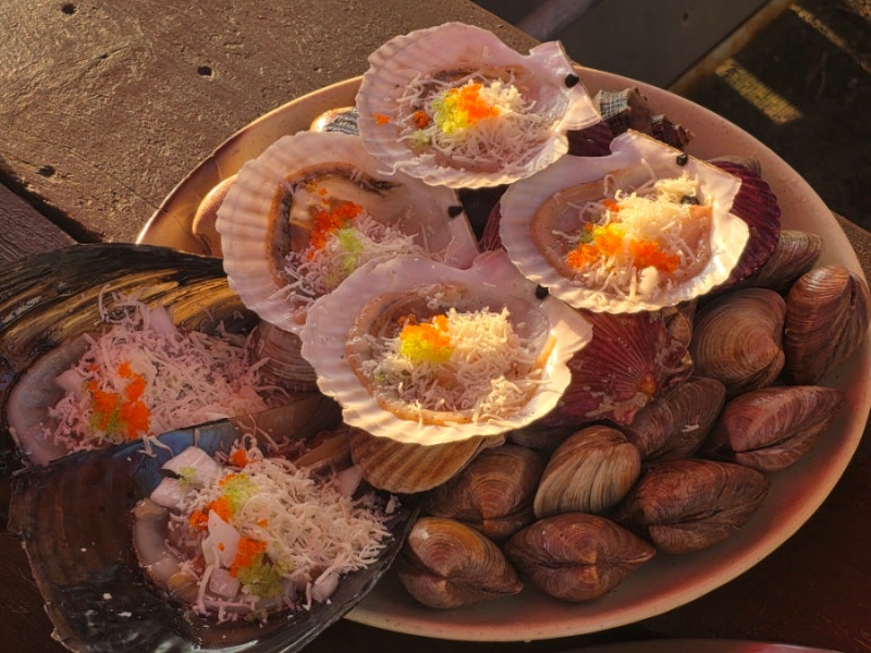 최화정 조개구이 영종도 마시안어부집｜영종도 을왕리 맛집 노을 오션뷰 후기