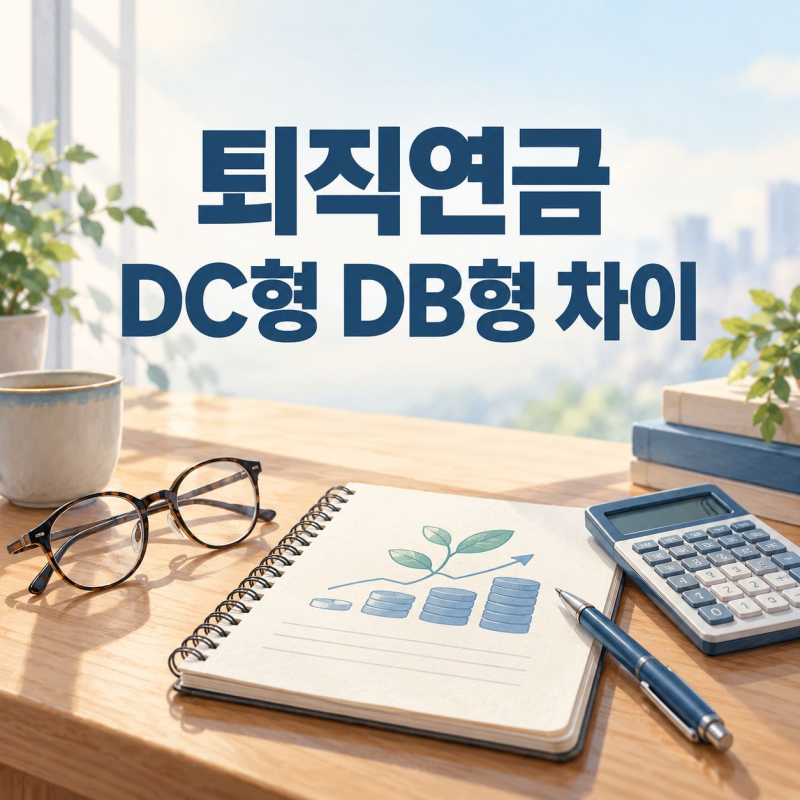 퇴직연금 DC형 DB형 차이, 5가지 기준과 계산 예시