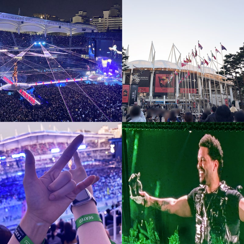 위켄드 내한 콘서트 입장시간, 고양종합운동장 3층 W6구역 시야