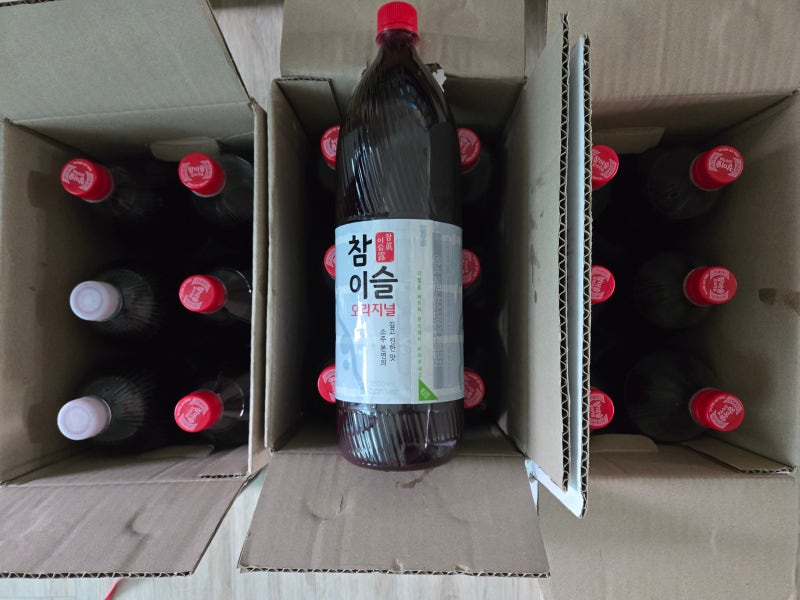 드디어 전에 담가둔 복분자 거르는 날, 복분자 담금주 숙성 후