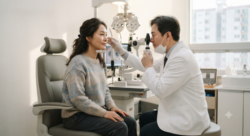 40대 이후 눈 건강검진에서 확인할 항목｜안압·안저검사 제대로 알아보기