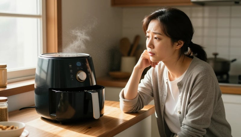 에어프라이어 세척법, 기름때 없이 깔끔하게