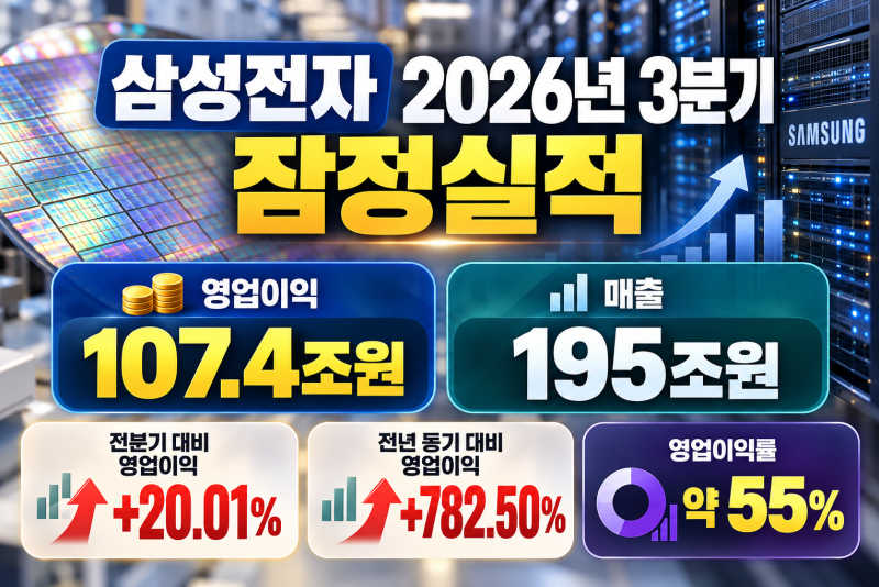 삼성전자 3분기 영업이익(전망, 발표일, 발표, 예상) 107.4조, 사상 첫 100조 돌파
