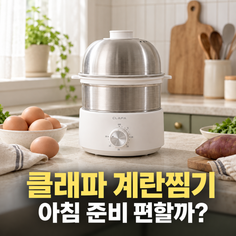 클래파 계란찜기 비교(+ 냄비 대신 쓰기 좋은지 구매 기준 정리)