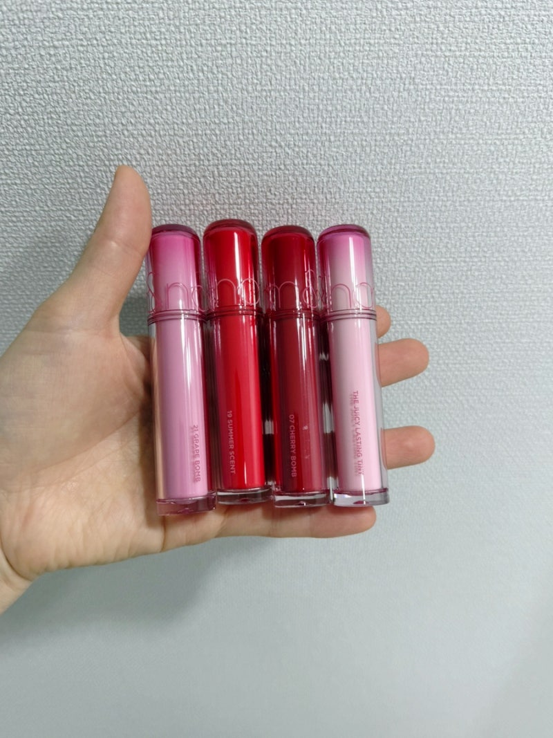 롬앤 더쥬시 래스팅틴트 설화딸기 겨울쿨톤이 써 본 후기