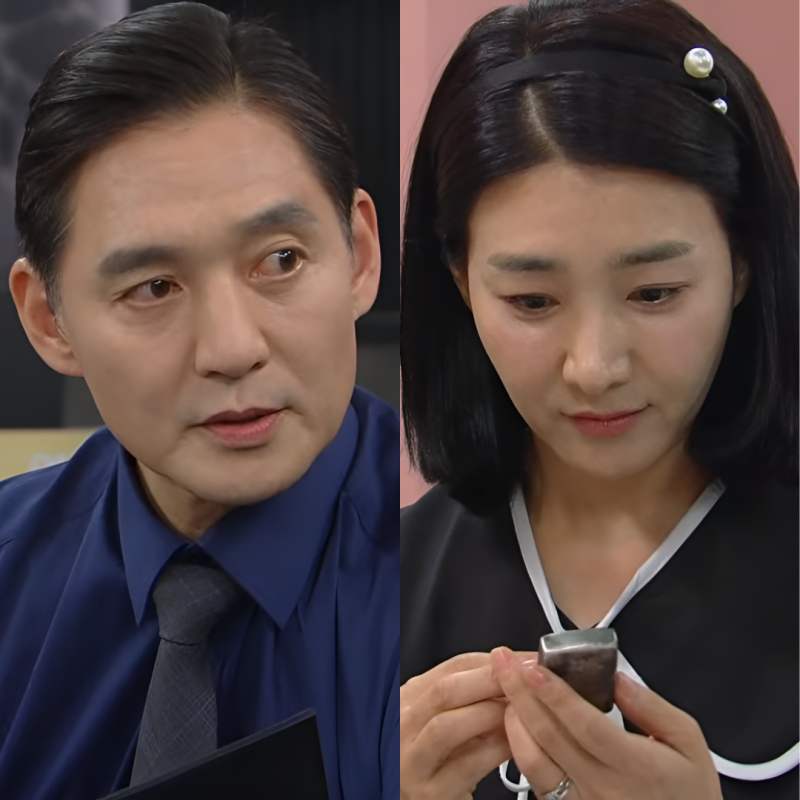 욕망의 덫 유태웅·박현정, 32회 똑같은 유품 라이터 떡밥…둘 사이 무슨 일이?