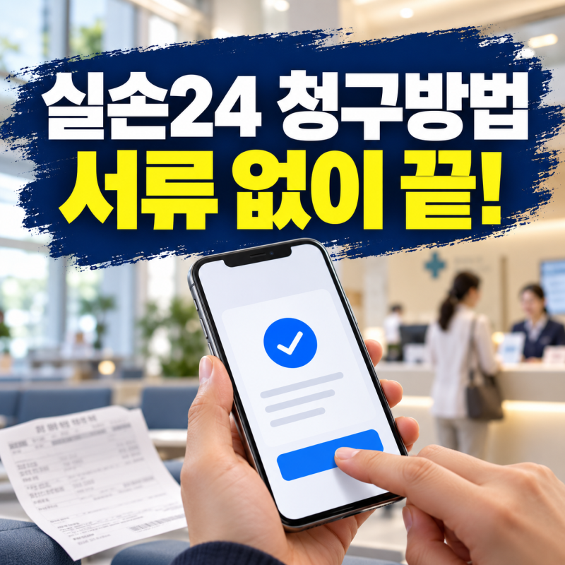 실손24 실손보험 청구 방법｜병원 서류 없이 신청하는 순서