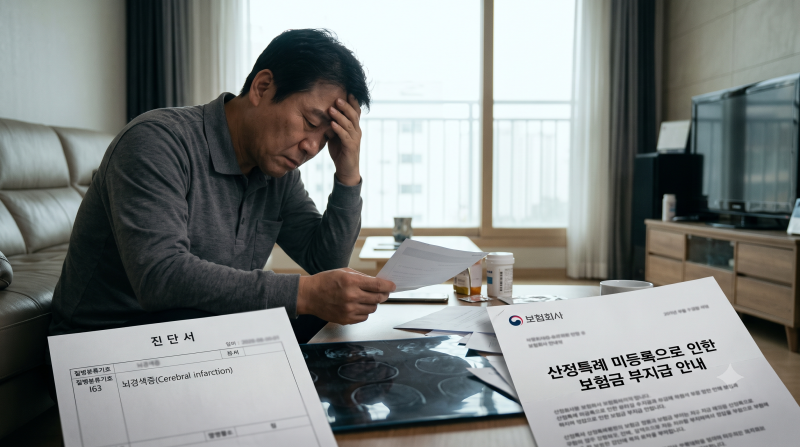 뇌경색 진단서 분명히 받았는데 보험금 0원? 산정특례 진단비 거절당한 진짜 이유