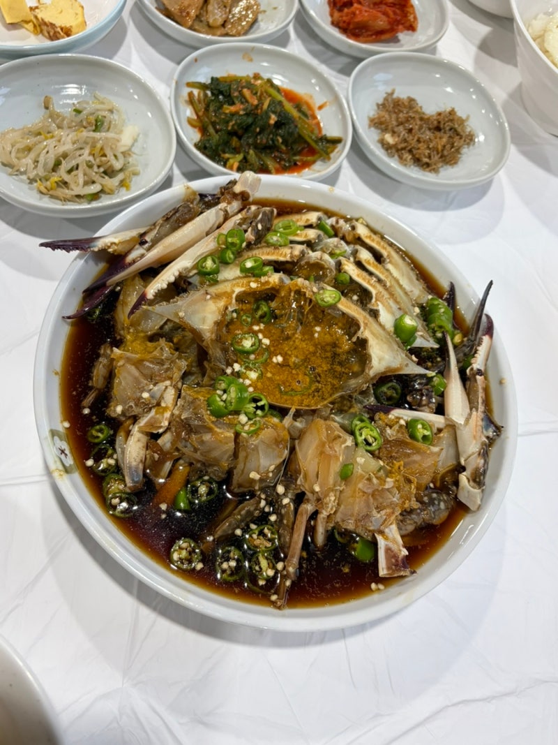 [순천]오천지구 아랫장 게장맛집 가성비맛집 순천별이네게장집