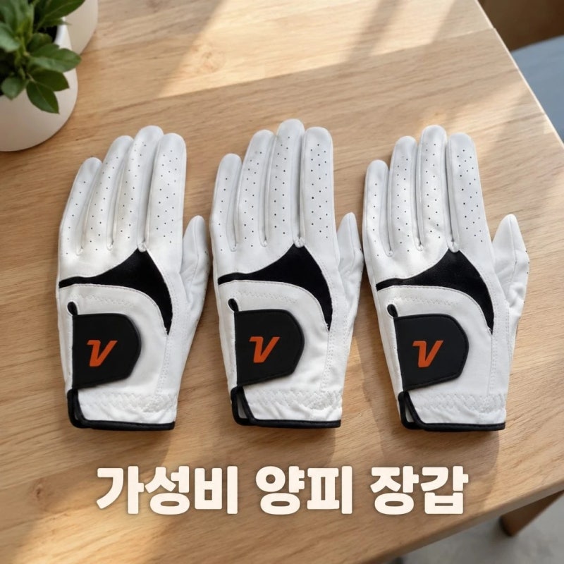 볼빅 업그레이드 프리미엄 양피 골프장갑 3장 1팩 가성비 추천