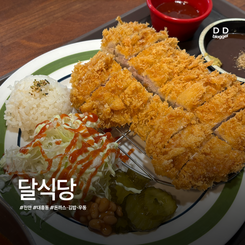 달식당 (천안역)｜가격도 착하고 맛도 좋은 로컬 돈까스집