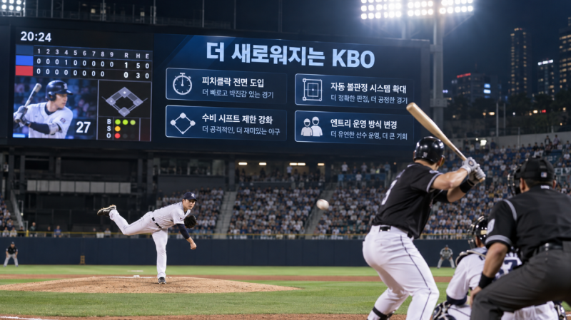 승부치기만 있는 게 아니었다…KBO가 단계적으로 바꾸려는 5가지 경기 제도
