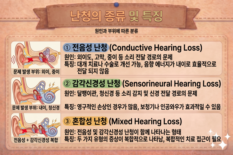 난청 증상부터 검사·치료까지 총정리! 보청기·인공와우는 언제 필요할까?