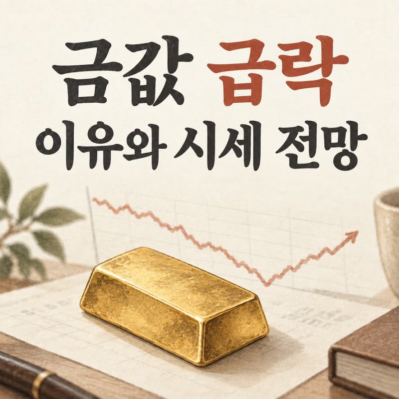 금값 급락 이유와 순금 한 돈 시세 전망 정리