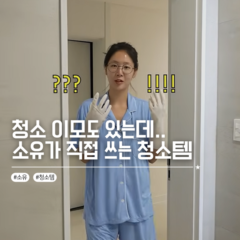 역시 "여자 브라이언" 소유 집 청소하는 수준이 남달라