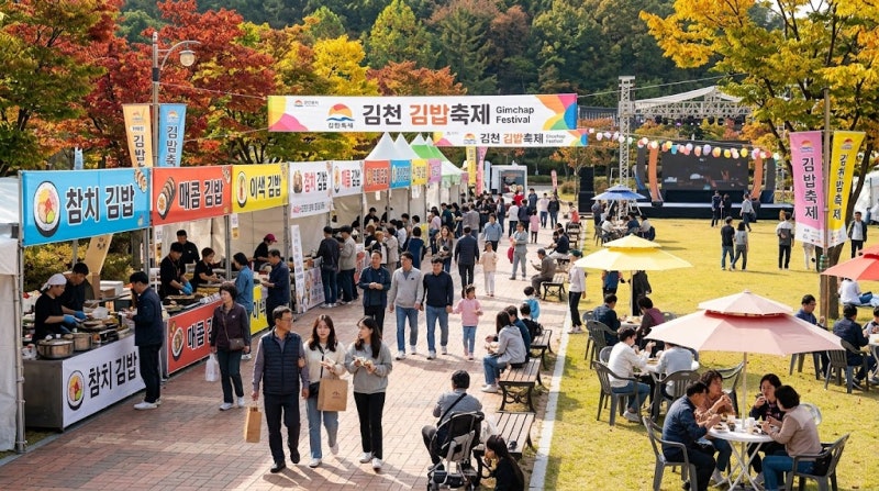 2026 김천 김밥축제 완벽 정리 일정부터 60종 이색 김밥 라인업 셔틀버스 꿀팁까지