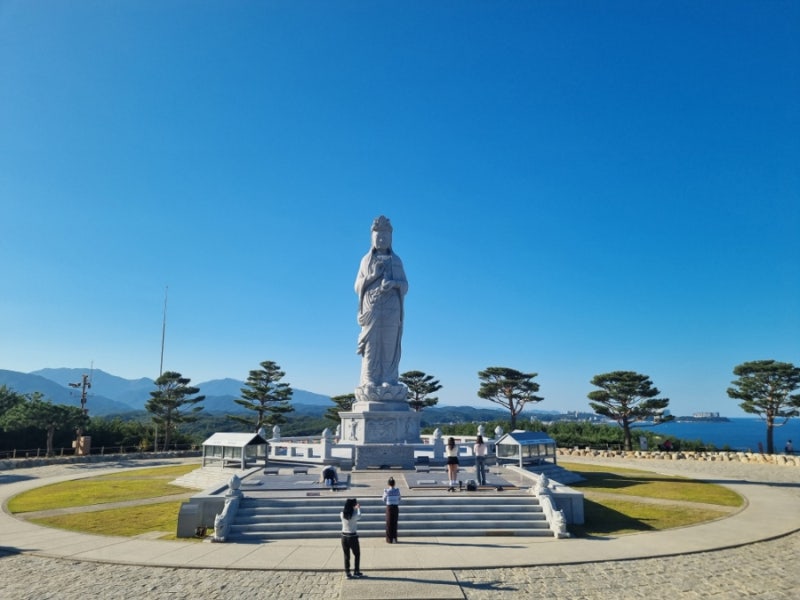 낙산사 가을 여행 코스 추천, 주차 꿀팁, 차 한잔 무료 시음 가능