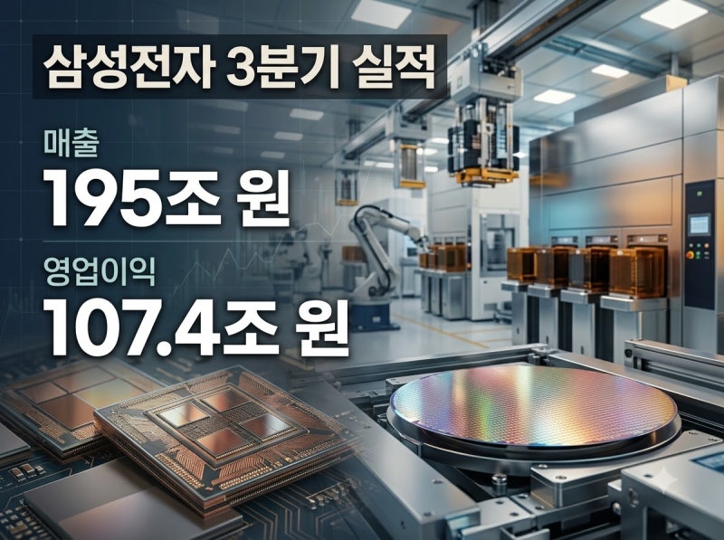 삼성전자 3분기 실적 발표, 영업이익 107조에도 주가를 결정할 3가지 변수