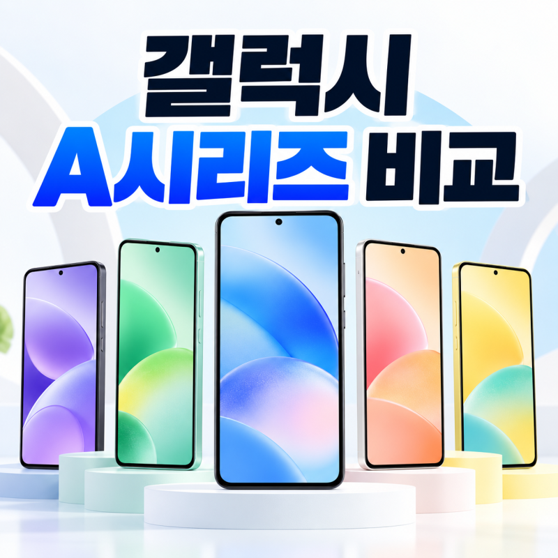 삼성 갤럭시 보급형 스마트폰 A시리즈 차이부터 정리