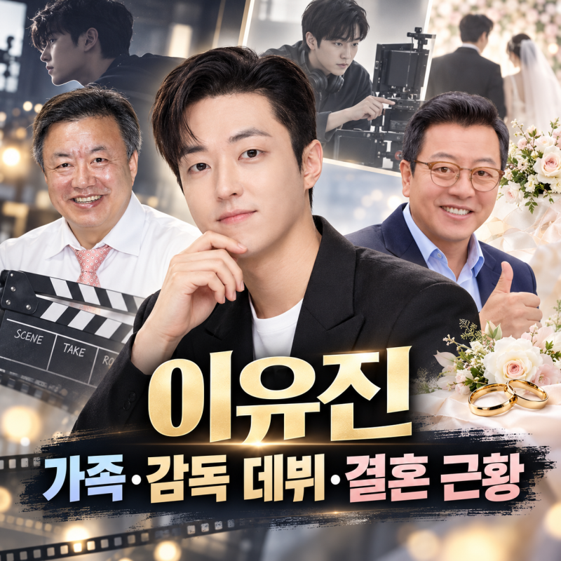 이효정 아들 이유진 배우 차경은 결혼과 감독 데뷔 이야기