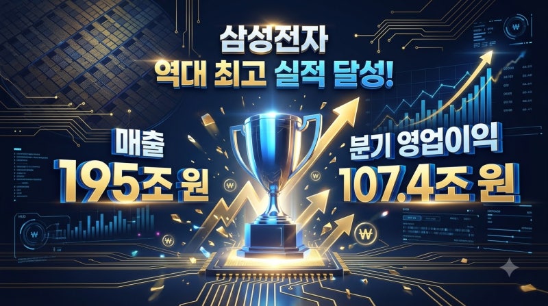 국내 기업 최초 분기 영업익 100조 시대, 삼성전자가 써낸 역사
