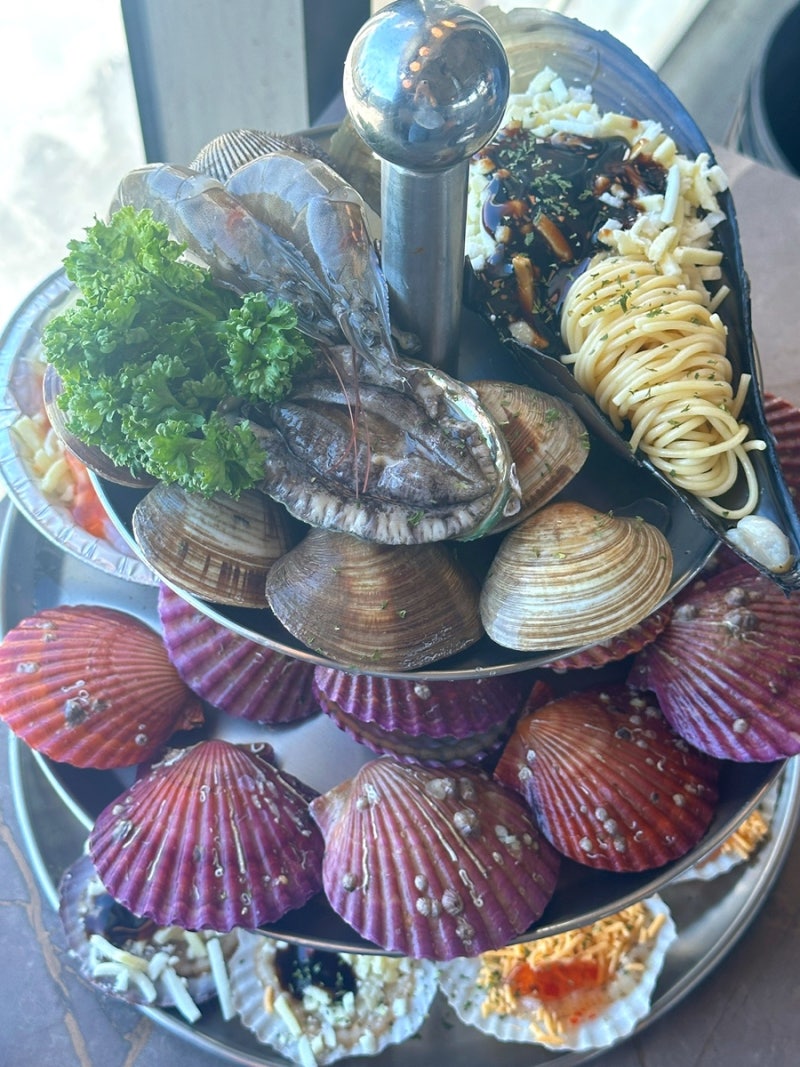 을왕리조개구이 무한리필 조개백판 을왕리직영점