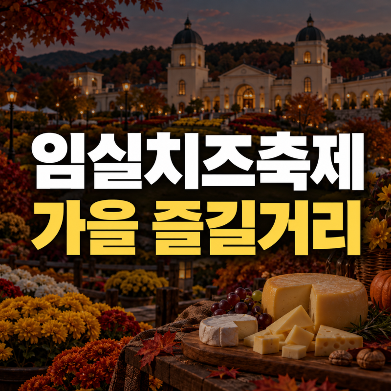 2026 임실N치즈축제 일정 총정리｜박지현·전유진 초청가수, 주차장·셔틀버스·체험·먹거리