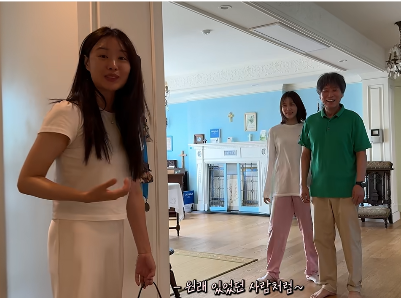 “시집살이까지 하나?” 송지은만 왜 저런 대접을…박위 가족 추석 영상 논란