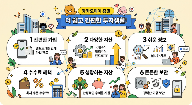 카카오페이 증권 모바일 주식 매매 시작하기 : 비대면 계좌 개설, 주식 모으기, 환전 수수료 ....