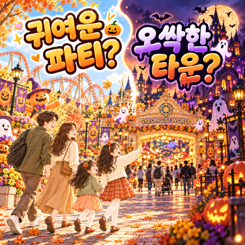 2026 경주월드 할로윈, 5세도 괜찮을까?