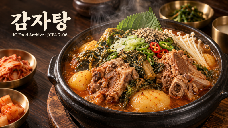 감자탕, 돼지뼈와 시간이 끓여낸 푸짐한 한 냄비｜역사·재료·레시피·보관법