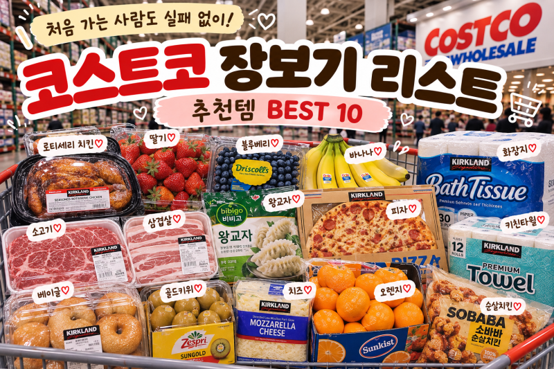 코스트코에서 뭐 사지?｜처음 가는 사람을 위한 실패 없는 장보기 리스트 BEST