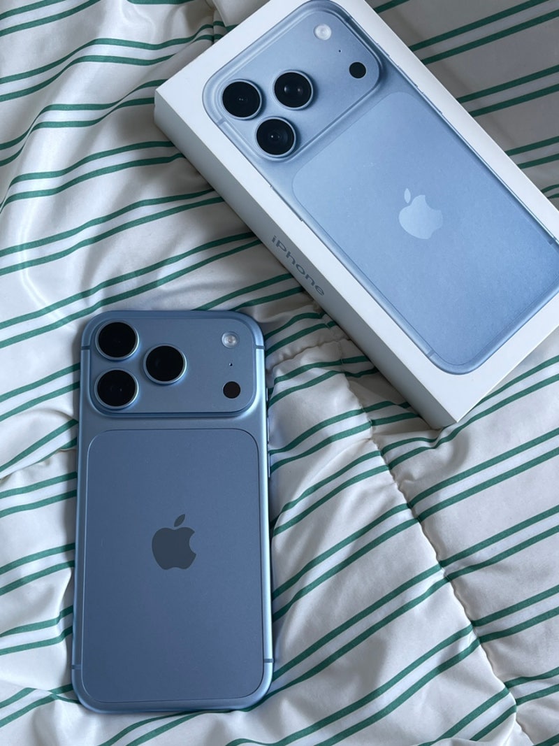 아이폰18pro 글레이셔 실물영접!