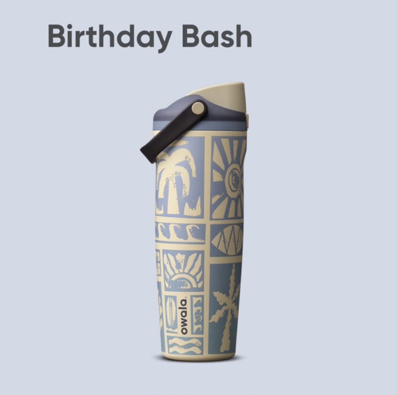 Owala 오왈라 텀블러 Birthday Bash 890ml sway 빨대컵 후기