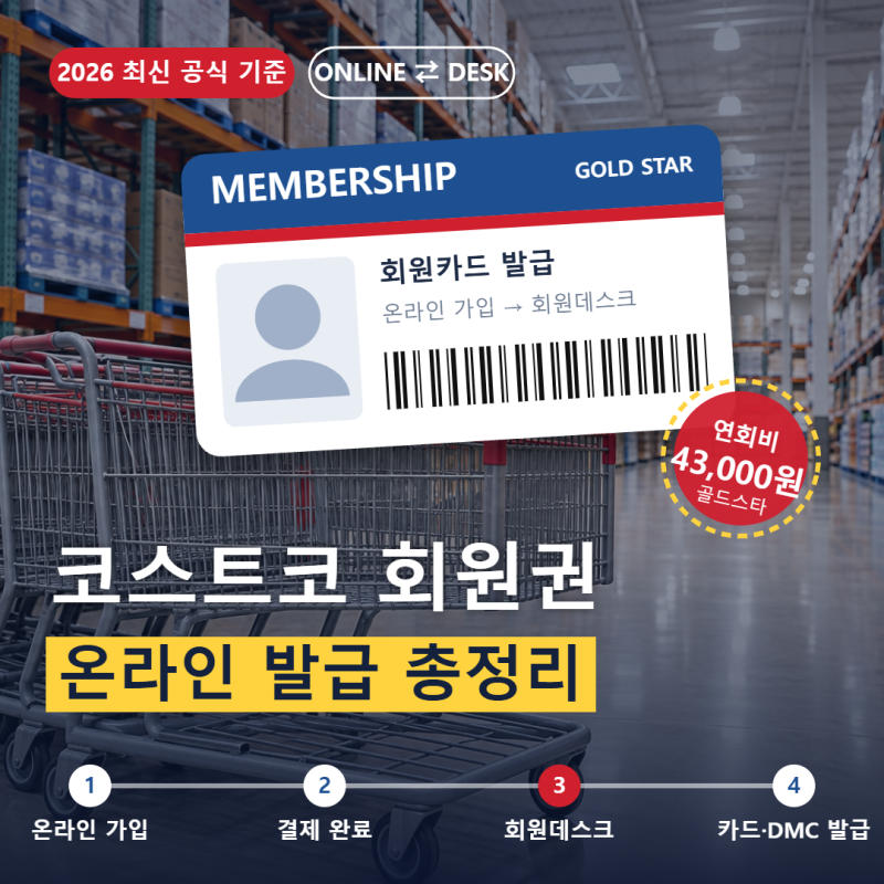 코스트코 회원권 온라인 발급, 집에서 가입하고 매장에선 카드만! 준비물·디지털 카드·가족....